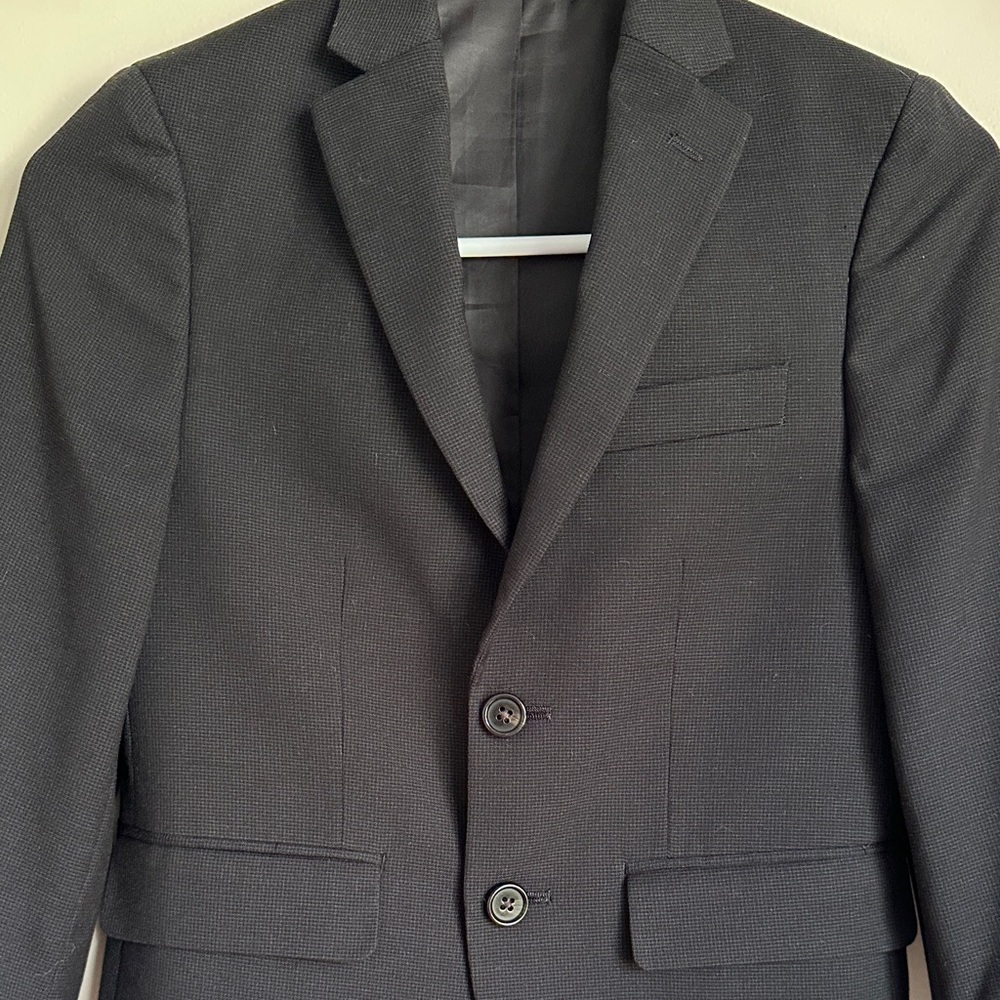 Ralph Lauren Kids Black and Navy Suit Jacket/Blazer Size 8 - Picture 4 of 8